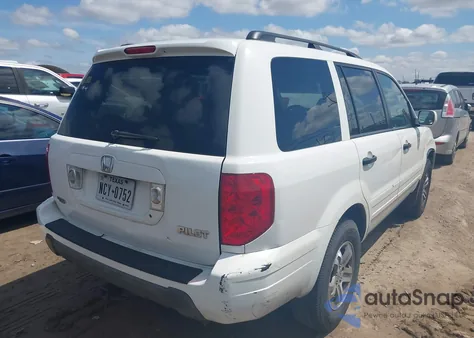 2003 Honda Pilot Ex-L from USA, damaged, VIN 2HKYF18613H511367